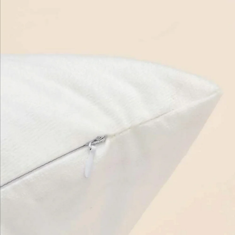 New Blue Leaves Pillow Cover